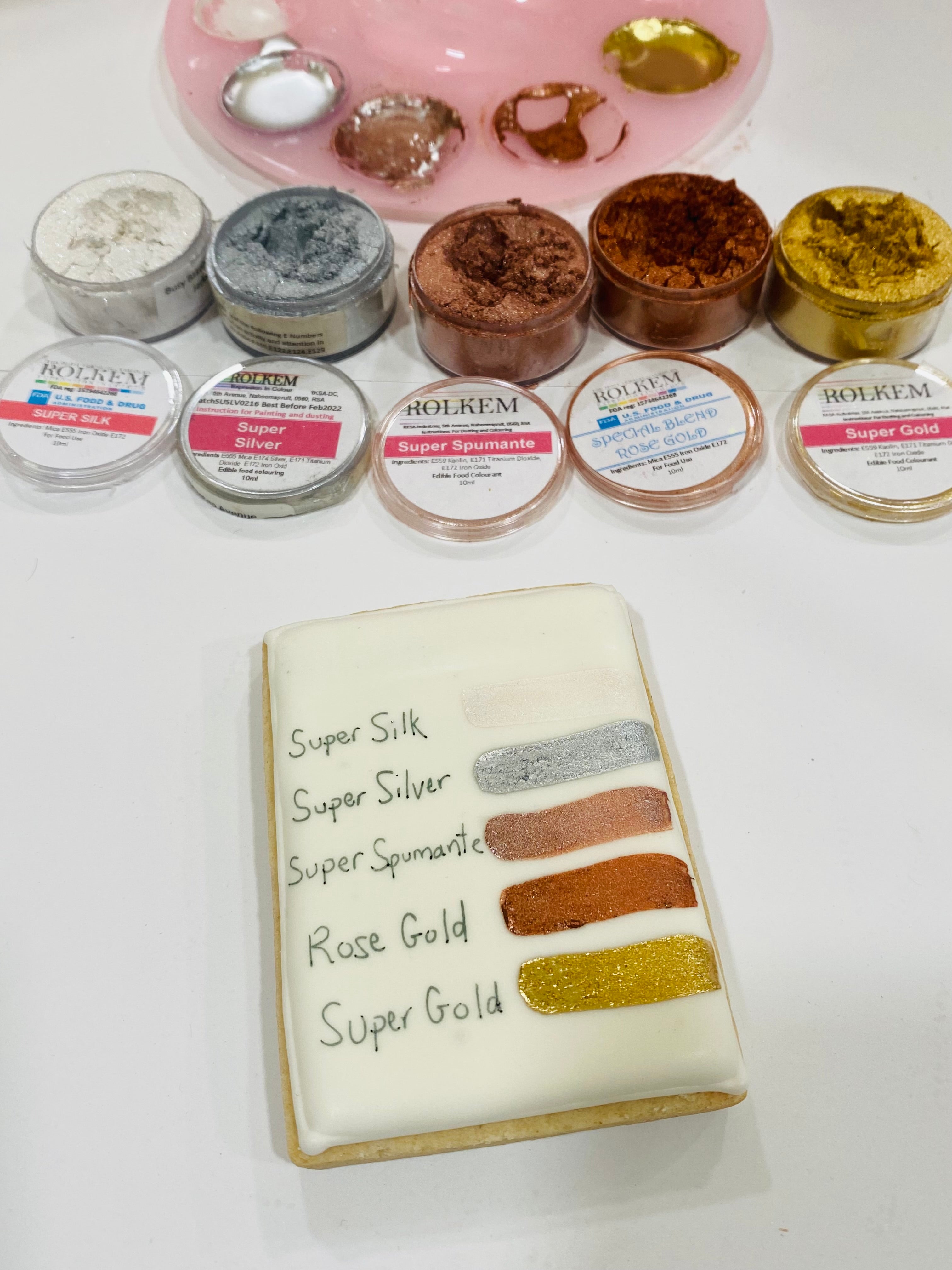 Rolkem Metallics FDA Approved – Busy Bakers Supplies