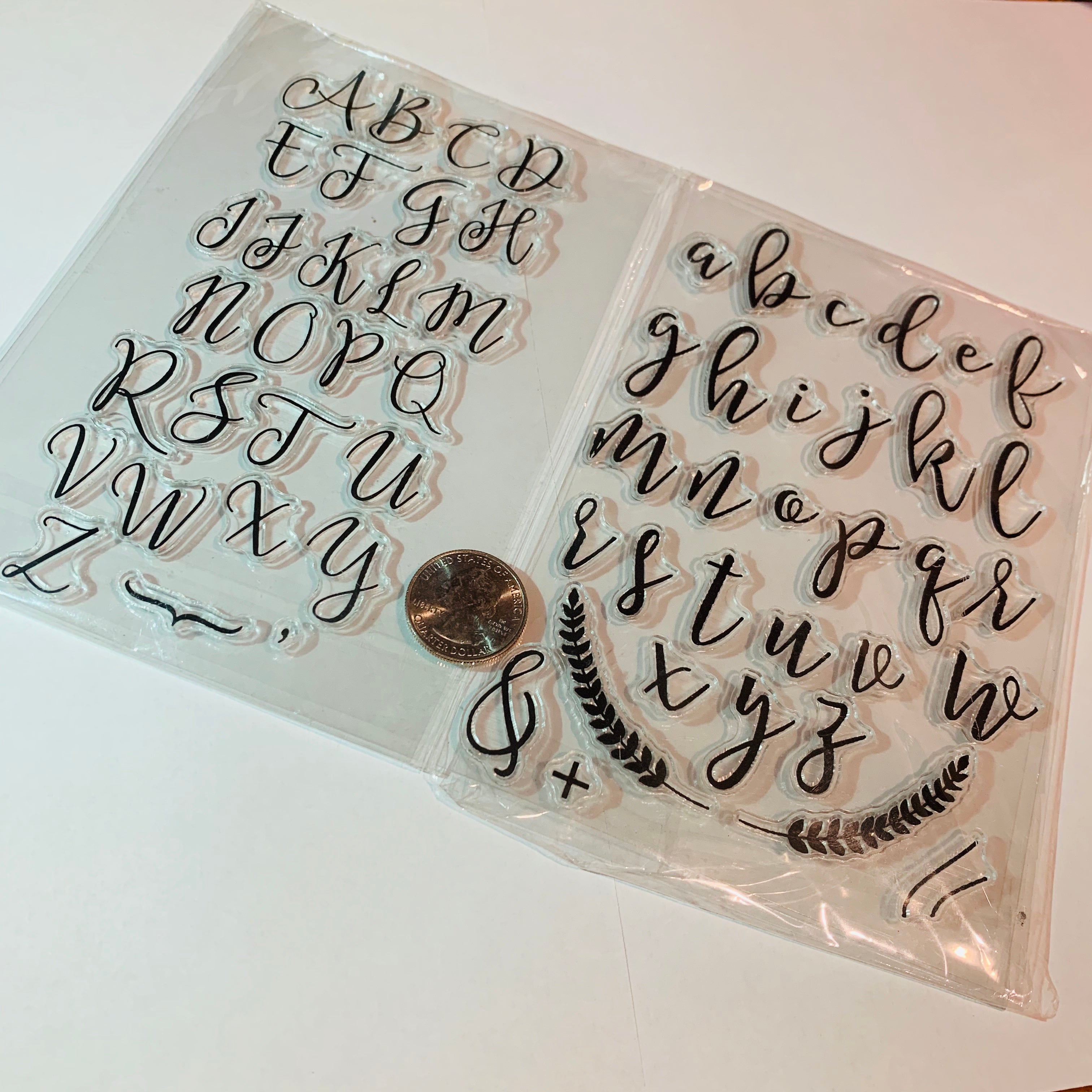 Bundle Alphabet Stamp Sets w/holder – Busy Bakers Supplies