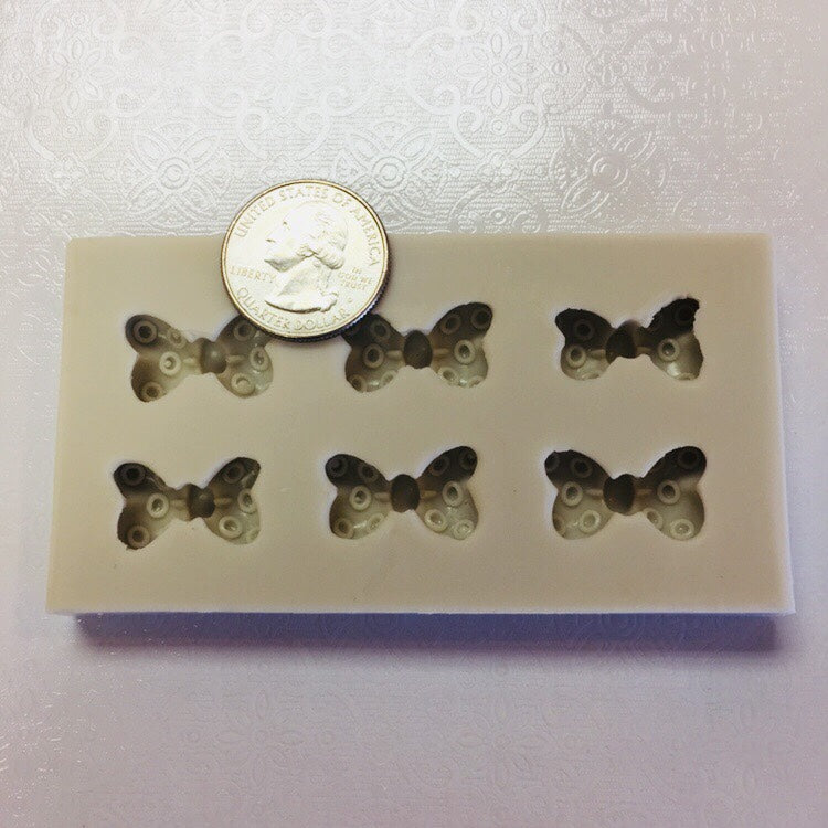 MOUSE SMALL BOW Silicone Mold