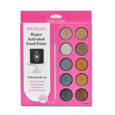 Pre Order Metallic Paint Palette 10 Colors