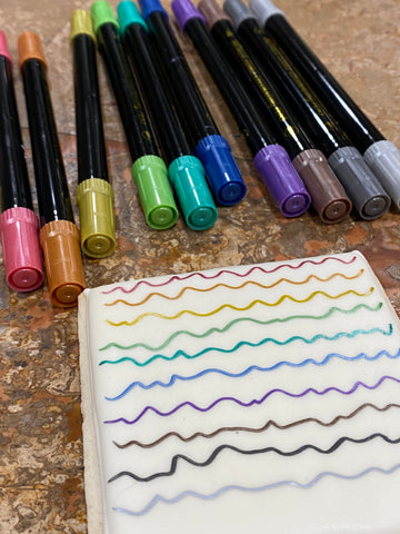 Dual Tip Edible Ink Markers Variety Pack – Busy Bakers Supplies