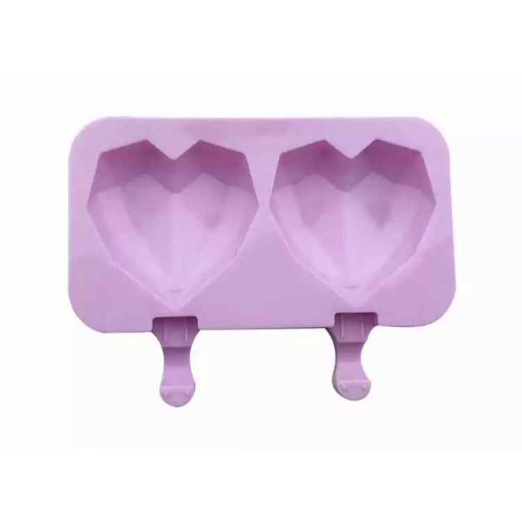 Jewel Heart Cakesicle Silicone Mold
