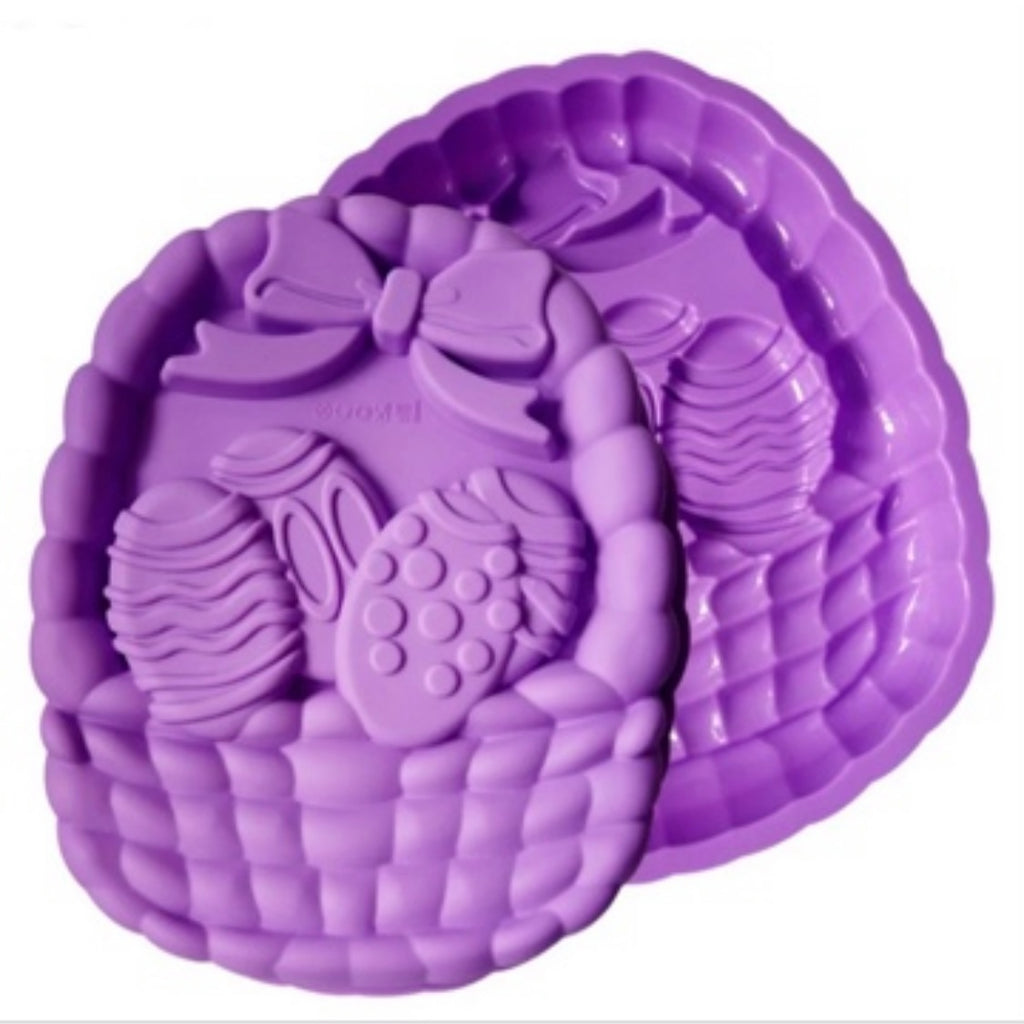 Easter Basket Breakable Silicone Mold