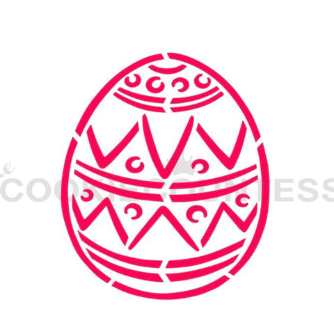 Easter Egg PYO Stencil