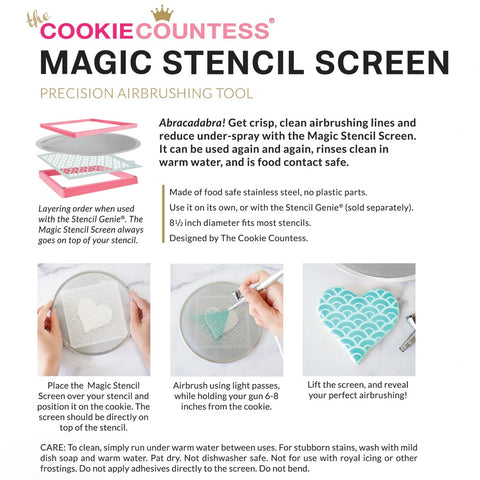 Magic Stencil Screen by The Cookie Countess