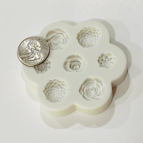 Small Flower Variety Silicone Mold