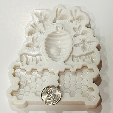 Bee Variety Silicone Mold