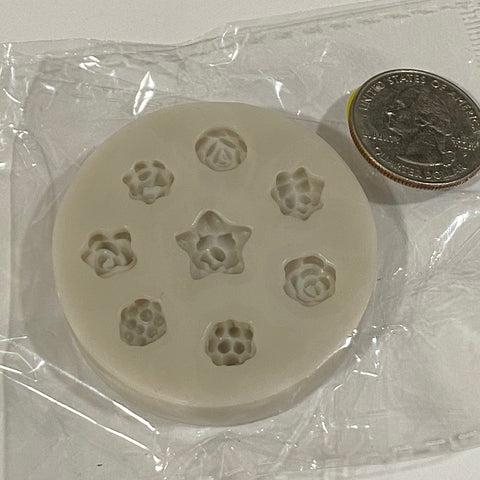 Tiny Flowers 1 Silicone Mold