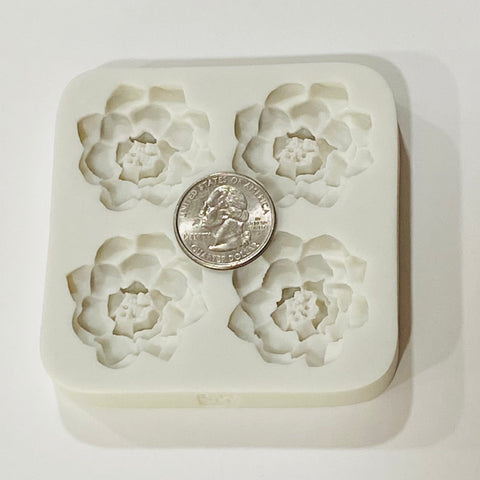 4 Flower Silicone Mold