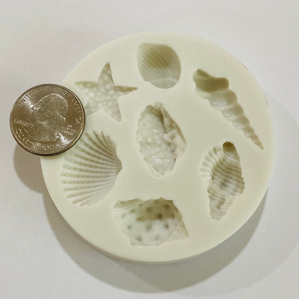 Seashell Variety Silicone Mold