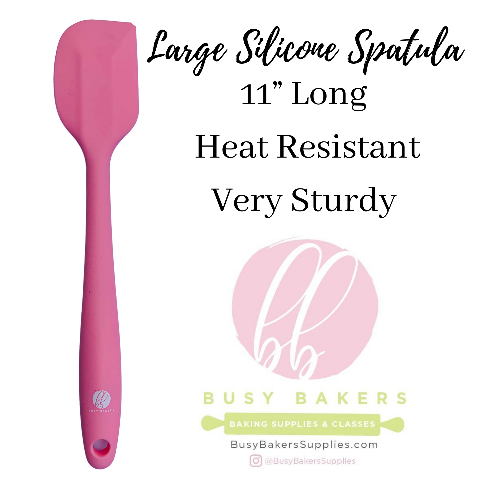 Large Silicone Spatula Busy Bakers Supplies