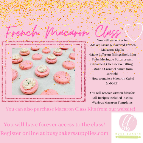 Online French Macaron Class