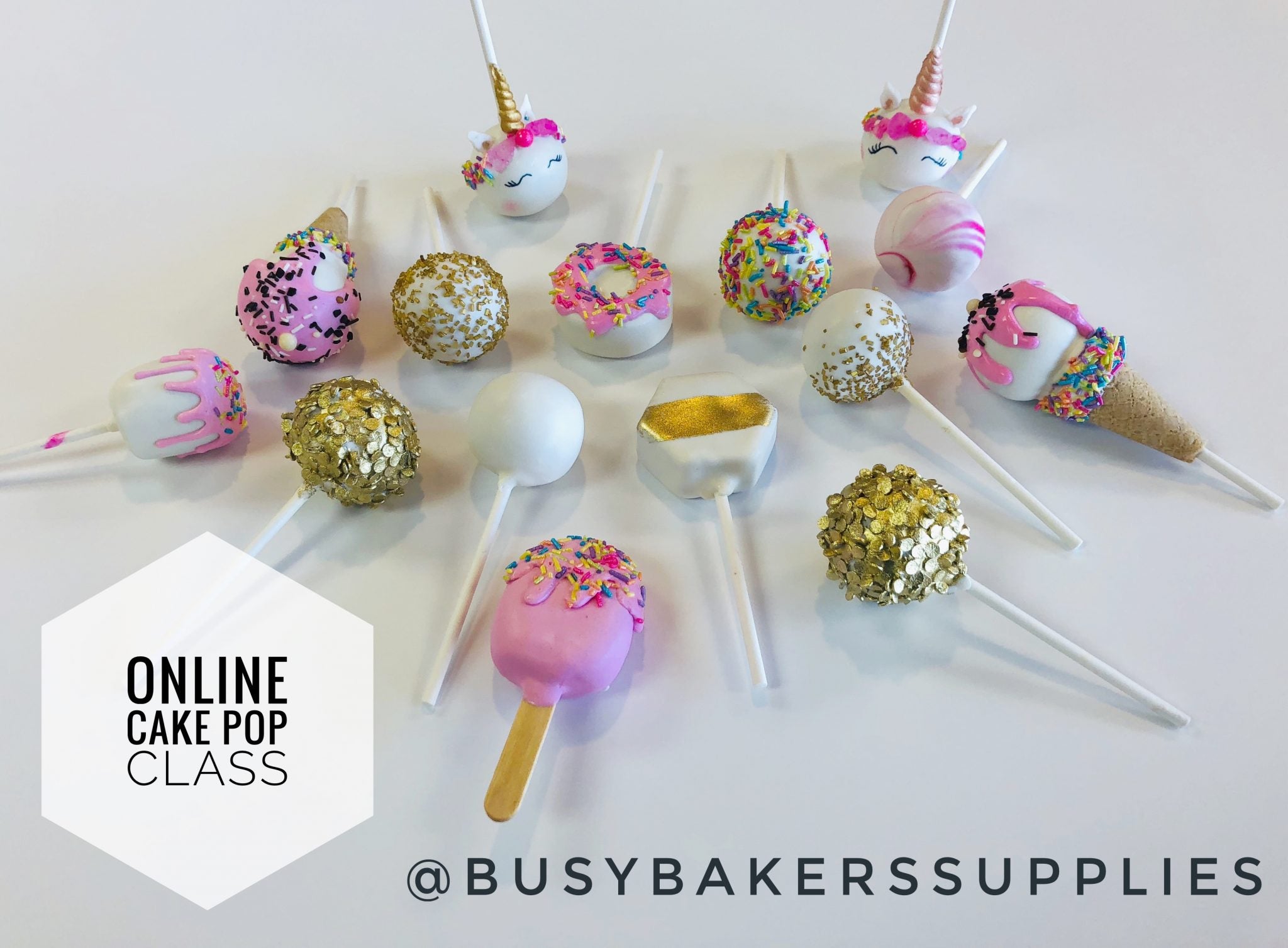 Cake Pop Class Busy Bakers Supplies