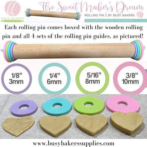 Rolling Pin Ring/Guide Sets