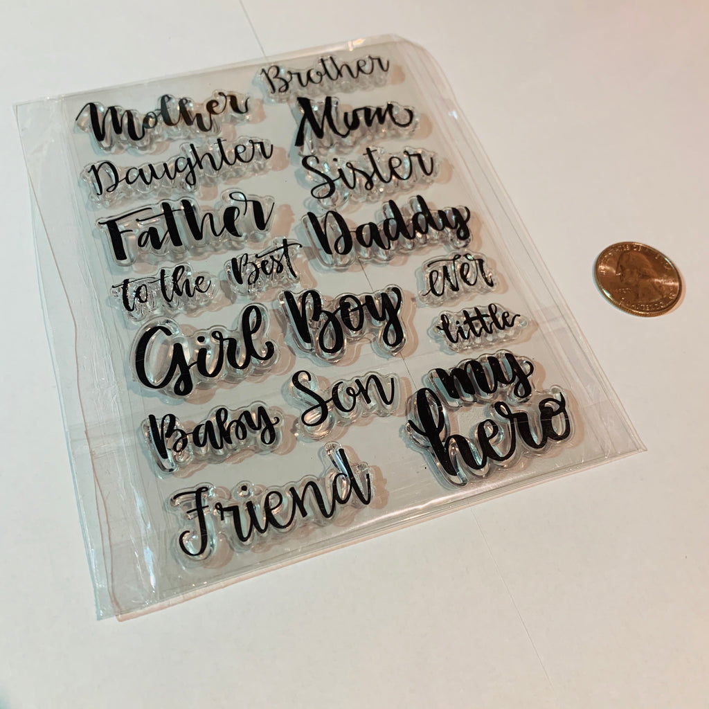 Character Font Alphabet Stamp Set w/holder – Busy Bakers Supplies