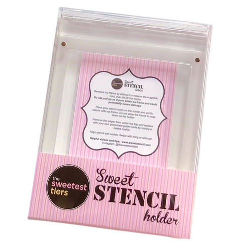 How to Use The Sweetest Tiers- Sweet Stencil Holder by Emma's Sweets 